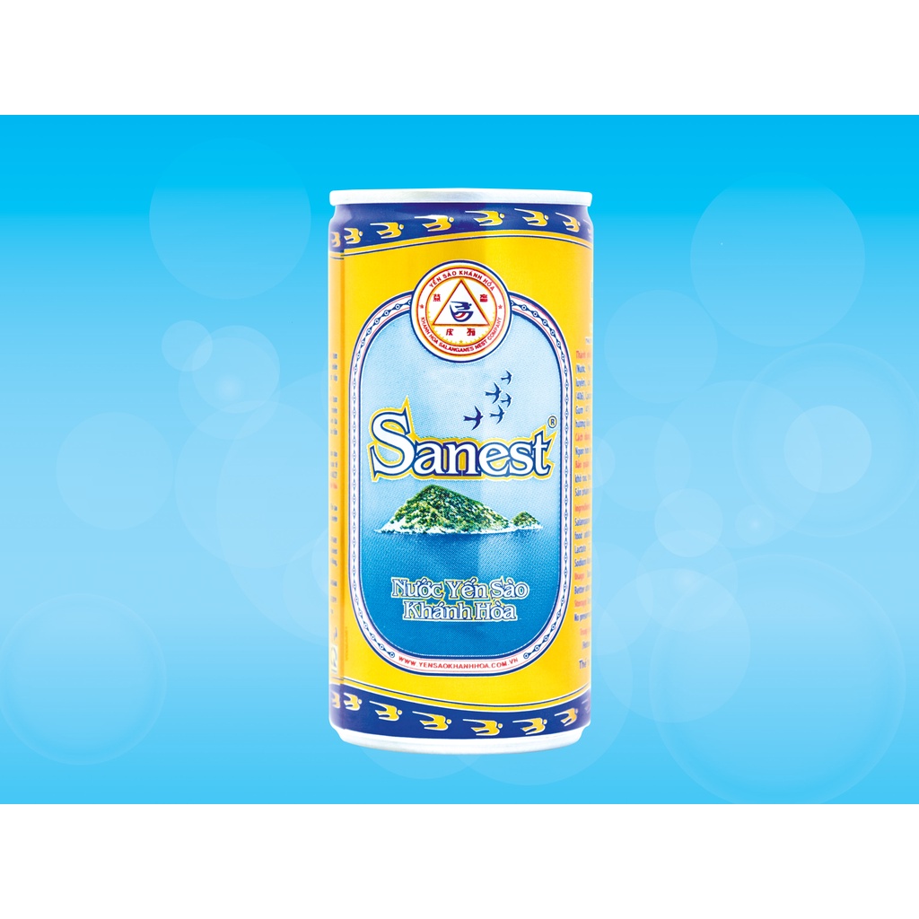 Nước Yến sào Khánh Hòa Sanest đóng lon - 001H10
