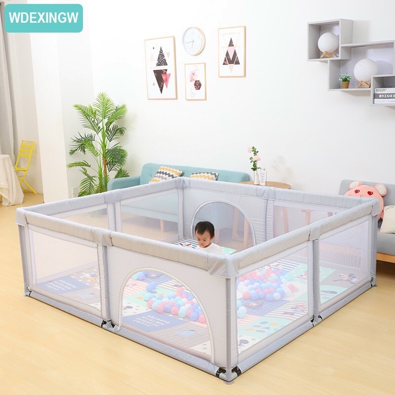 quây bóng cho bé kích thước 1m5*1m5*70