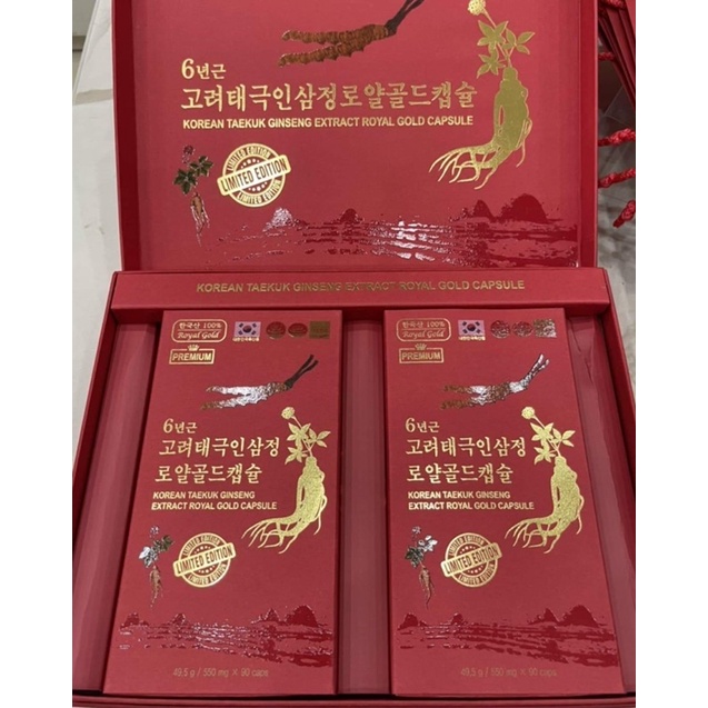 [ SALE 25% ] Thiên Sâm Đông Trùng Hạ Thảo Hàn Quốc Hộp 180 Viên - Quà Biếu Sức Khỏe