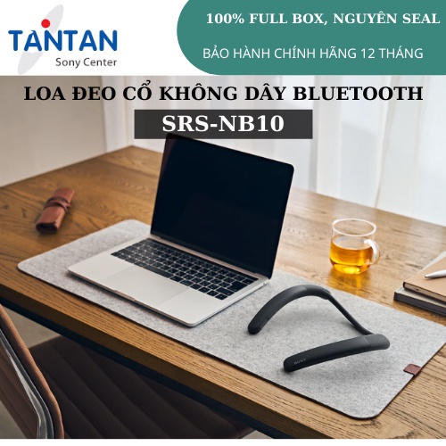 LOA ĐEO CỔ BLUETOOTH SONY SRS-NB10 - Type C - Kháng nước IPX4 - Âm thanh 360 độ