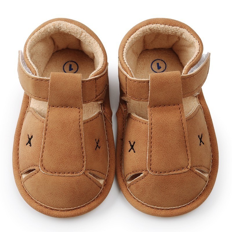 Giày sandal da PU mềm mại thời trang cho bé