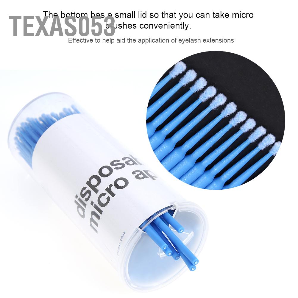 100 Tăm bông siêu nhỏ nano dùng trong phun xăm/ nhấn mí/ nối mi dùng một lần