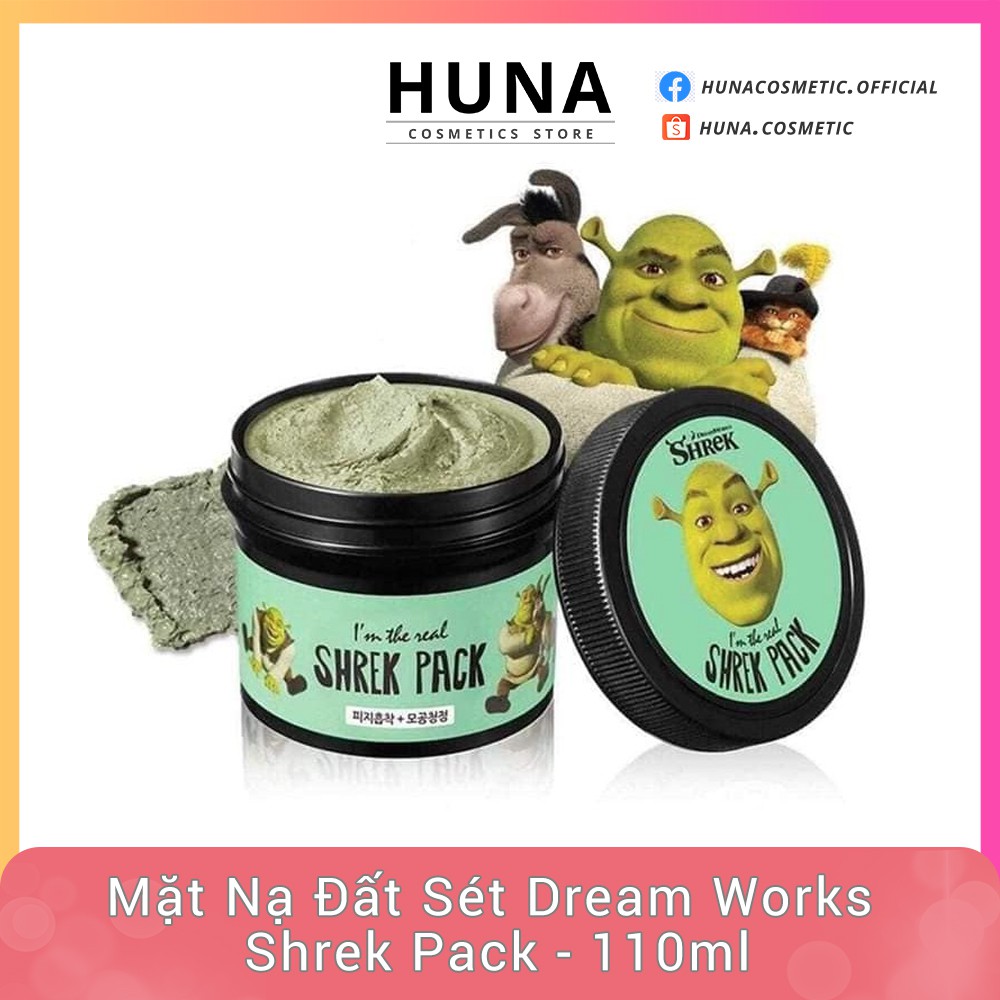 [AUTH] MẶT NẠ ĐẤT SÉT DREAM WORKS SHREK PACK