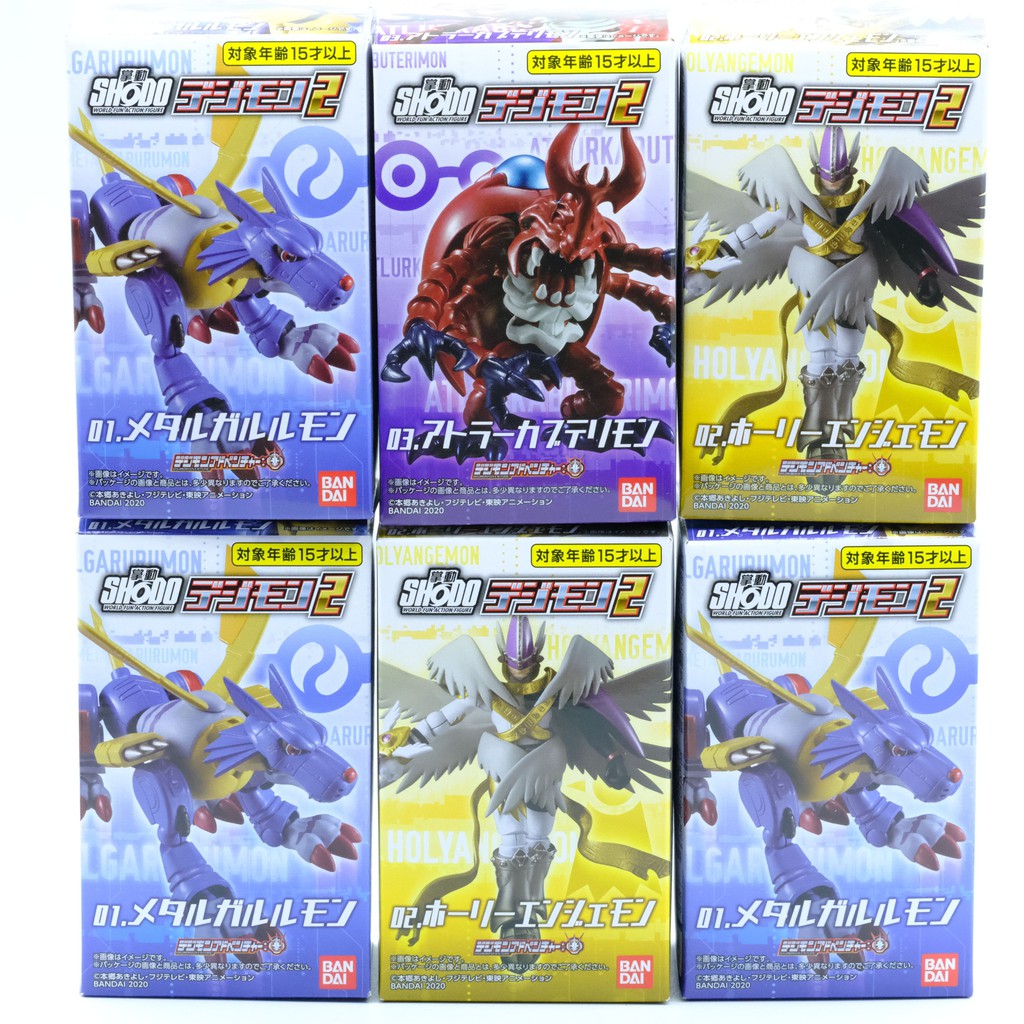 Mô hình Sodo Digimon Vol 2 3 Chính Hãng Bandai Mô hình cử động lắp ghép Shodo So-do Digital Monster Quái Thú kỹ thuật số