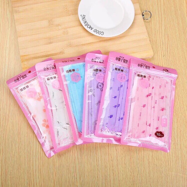 Set 10 khẩu trang y tế