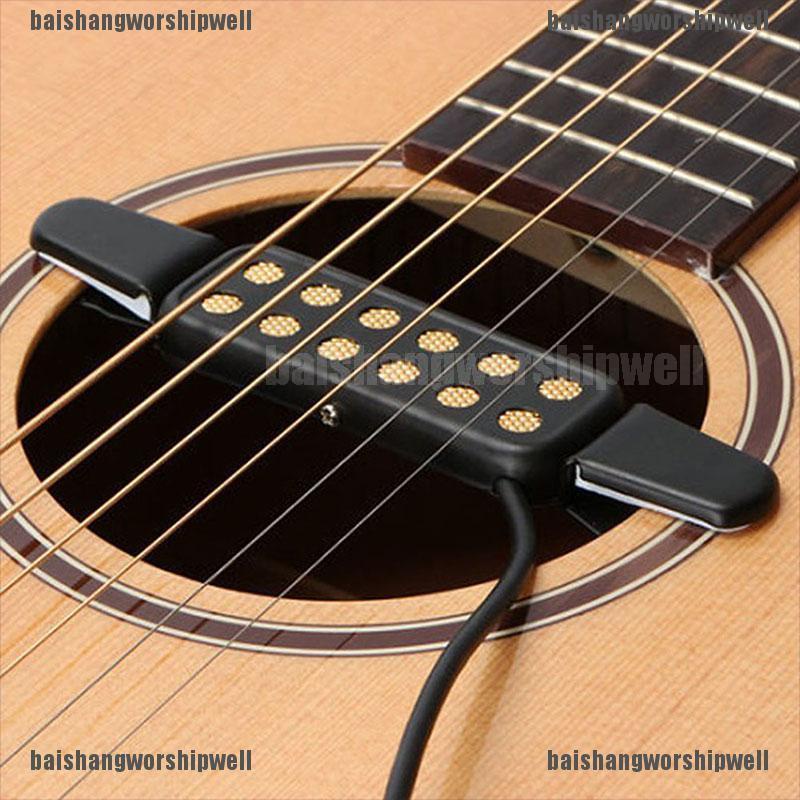 Bộ Khuếch Đại Âm Thanh 12 Lỗ Kẹp Cho Đàn Guitar Bass Acoustic