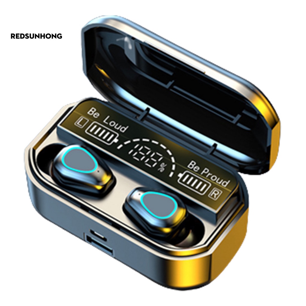 Tai Nghe Nhét Tai RSH.z Bluetooth 5.2 Mega Bass Dùng Khi Chạy Bộ