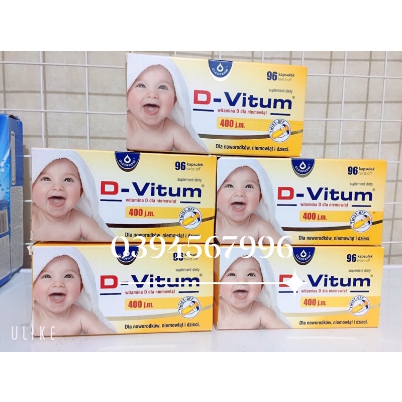 HỘP D3 HỮU CƠ D-VITUM 400UI 90 VIÊN DÙNG 3 THÁNG