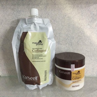 Dầu hấp tóc siêu mềm mượt Karseell collagen 500ml