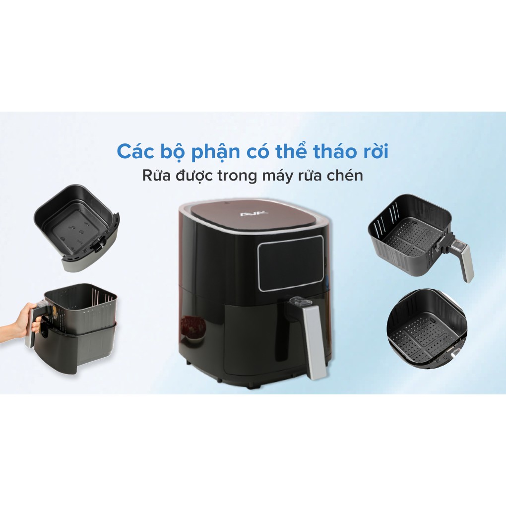 Nồi chiên không dầu Ava AF40155D 5 lít