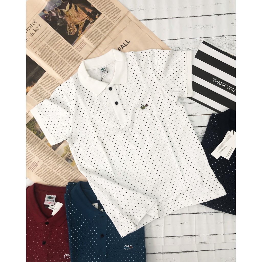 [ảnh thật] ÁO THUN NAM CÁ SẤU CHẤM BI- XH008 | BigBuy360 - bigbuy360.vn