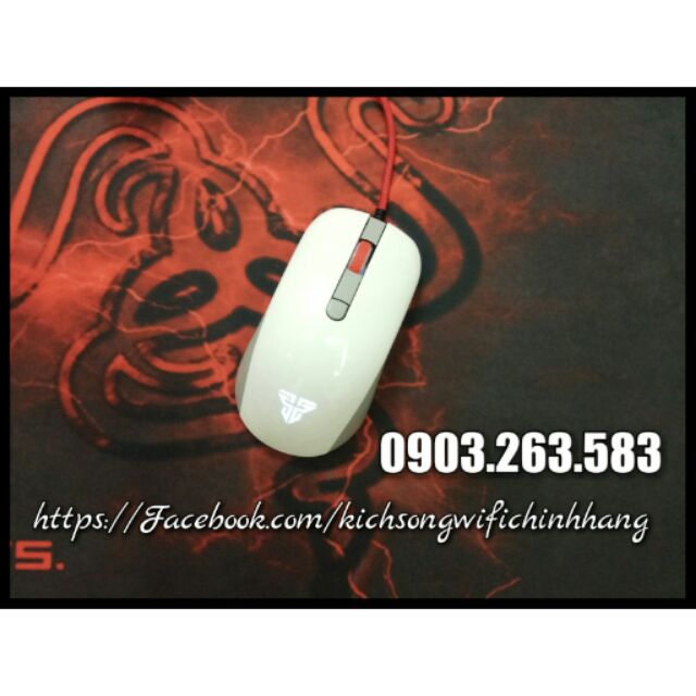 Chuột Chuyên Game Fantech LED RGB 2400dpi G10 Chính Hãng ( Trắng )