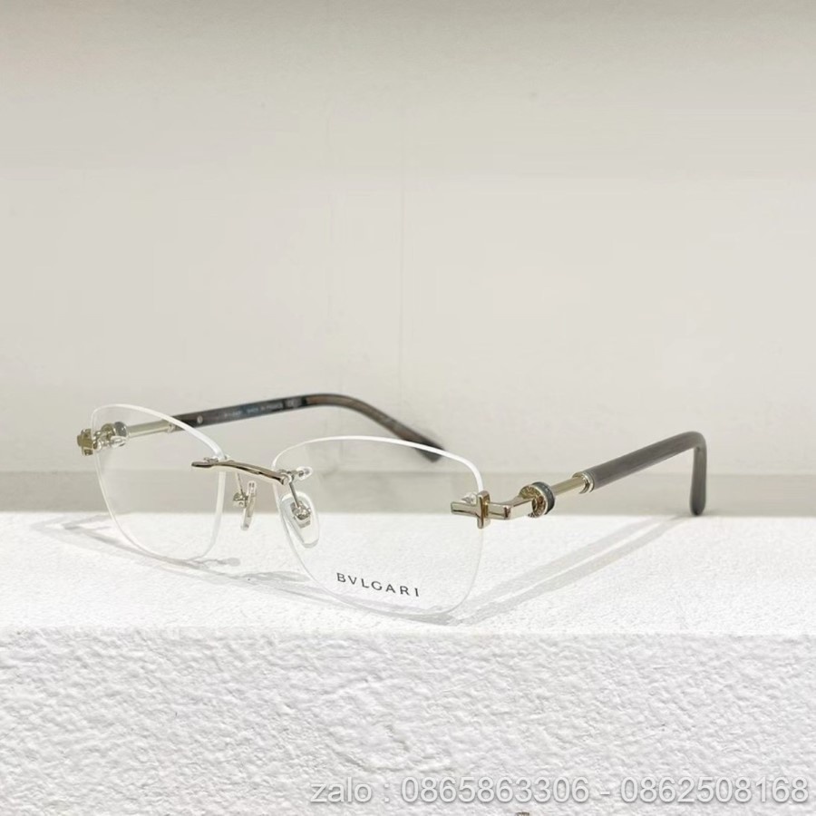 Kính khoan BVL.gari, gọng kính thời trang nam nữ, thay được tròng kính cận, hàng cao cấp, unisex - kinhmatmia