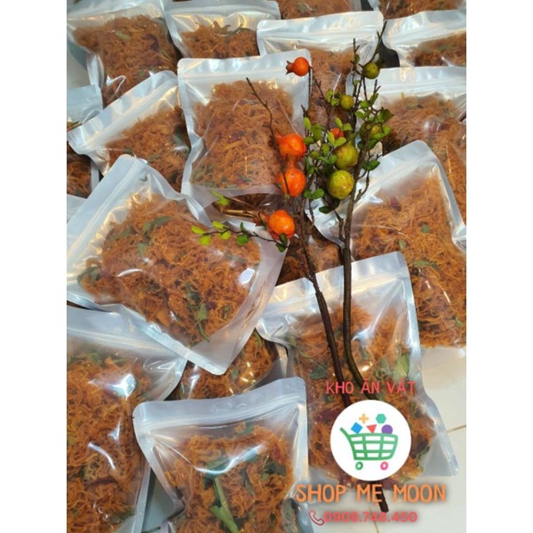 500GR KHÔ GÀ LÁ CHANH LOẠI 1 - TÚI ZIP 500gr