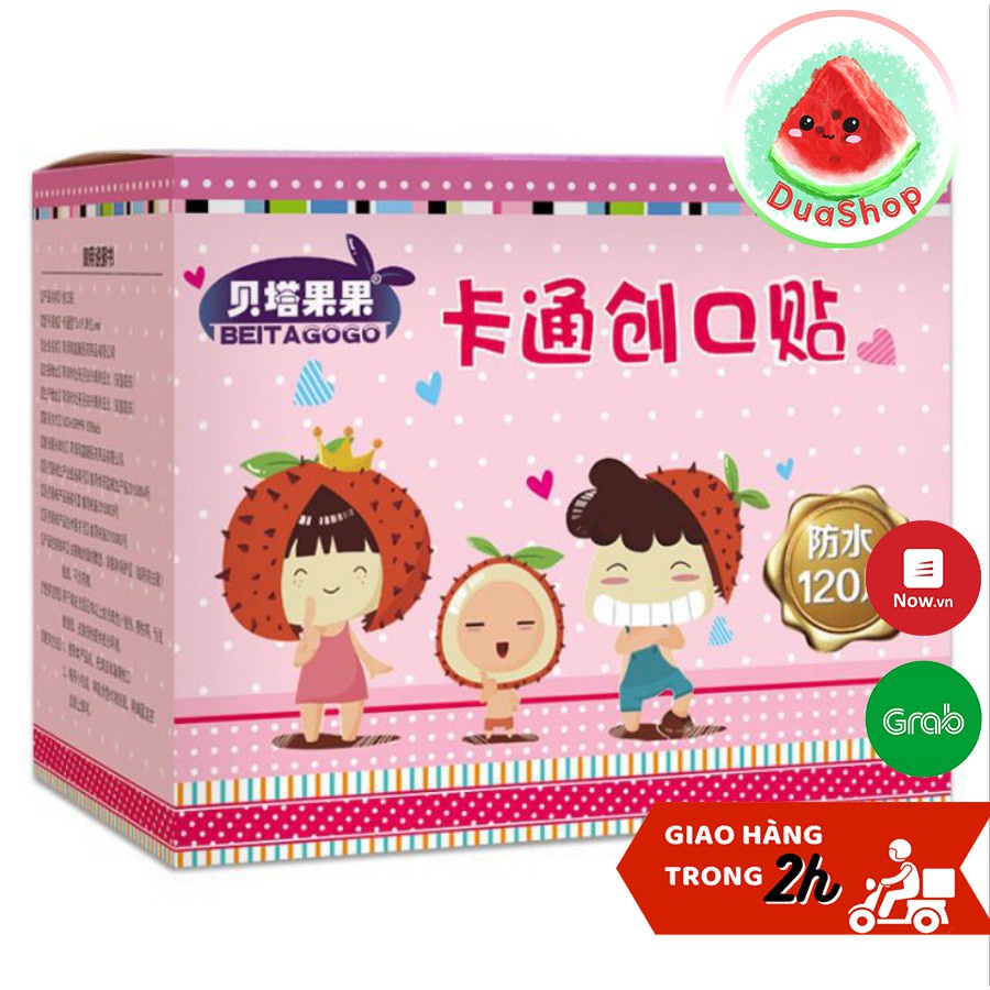 Hộp 120 miếng băng cá nhân Urgo cho bé