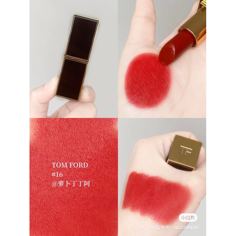 Son Tom Ford Lip Color Rouge A Levres màu #16 Scarlet Rouge