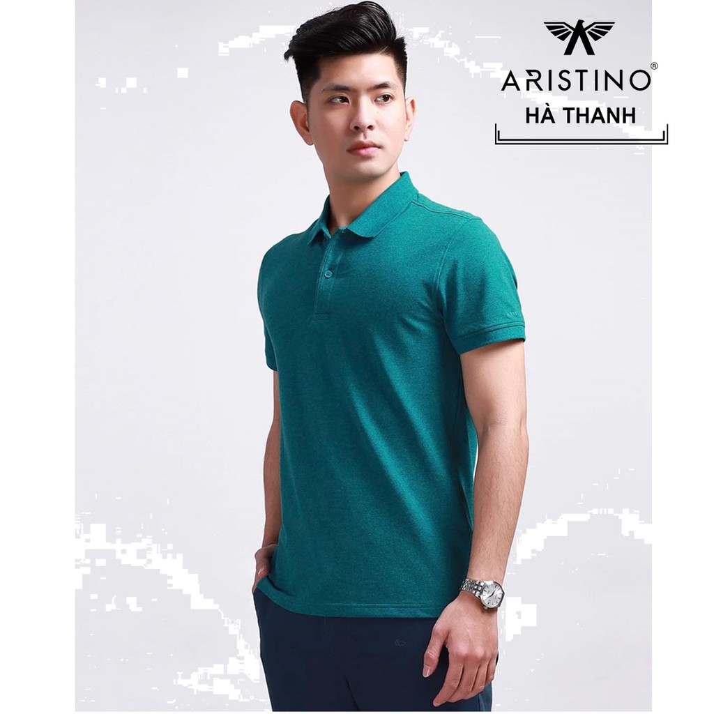 Áo Polo Aristino APS014s8 Màu Xanh Lá Slim còn S
