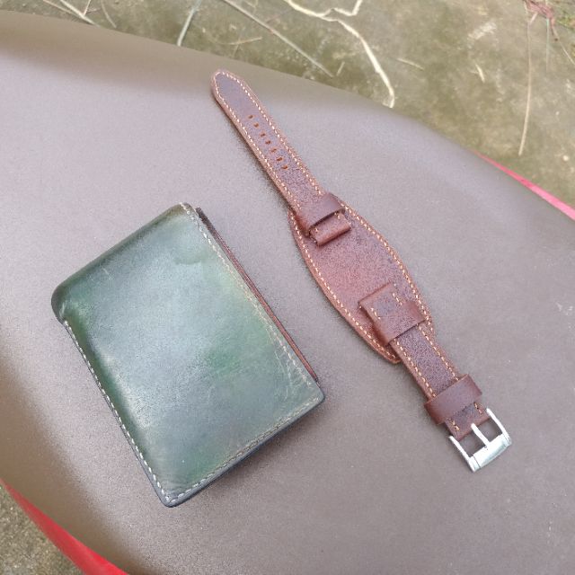 Rập mẫu làm dây đồng hồ bundstrap dụng cụ da thủ công. Ai mua dây da