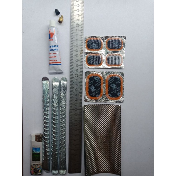 Bộ vá liền ruột  xe đạp đua, xe đạp, xe máy, ...