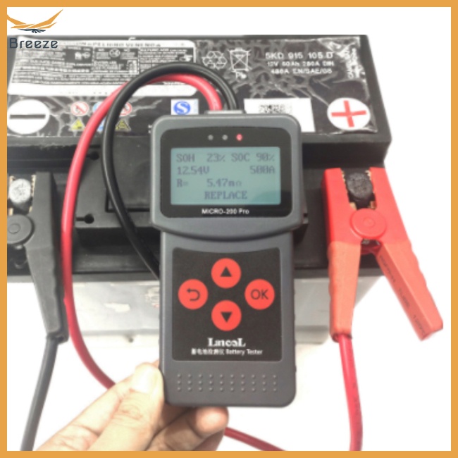 Thiết Bị Phân Tích Pin Xe Hơi Micro-200 Pro 12v 3-220ah
