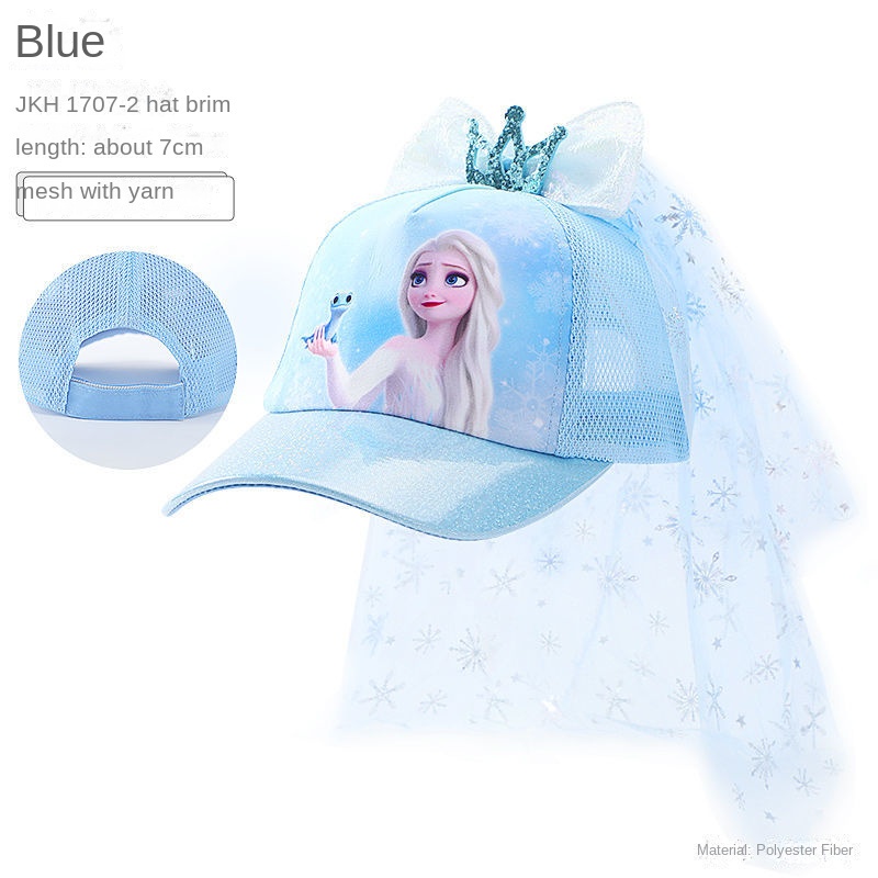 ♛Nón Chống Nắng Họa Tiết Disney Thời Trang Mùa Hè Cho Bé Gái