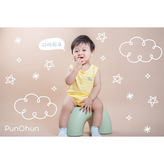 Punchun - bodychip ba lỗ bé trai bé gái SS2022D03