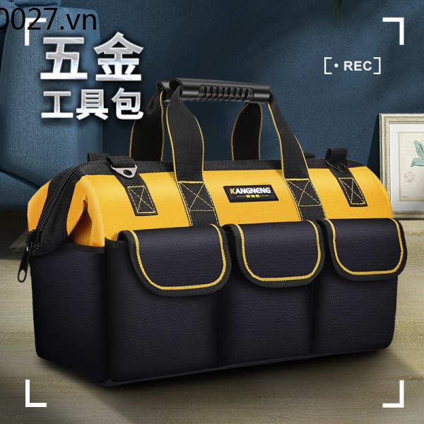 Túi đựng đồ nghề sửa chữa điện bằng vải canvas dày sức chứa lớn cho nam