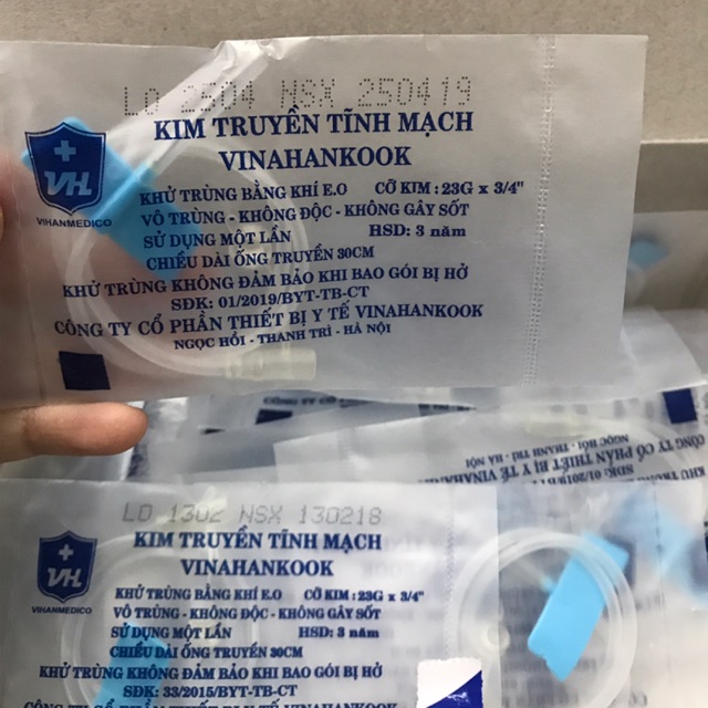 Kim truyền tĩnh mạch VINAHANKOOK