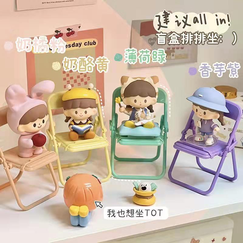 Giá Đỡ Điện Thoại/Máy Tính Bảng Màu Macaron Gấp Gọn Sáng Tạo Trang Trí