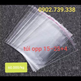 Túi dán miệng size thông dụng