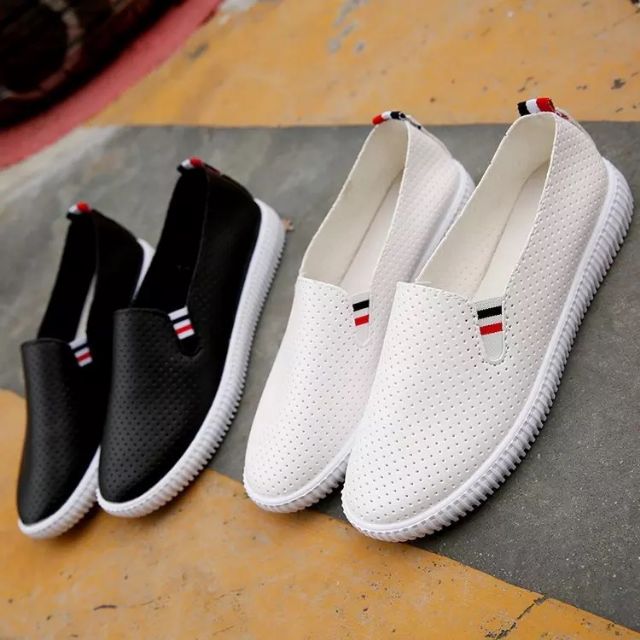 Giày slip on nữ 2019 có ảnh thật và clip hàng cực nóng