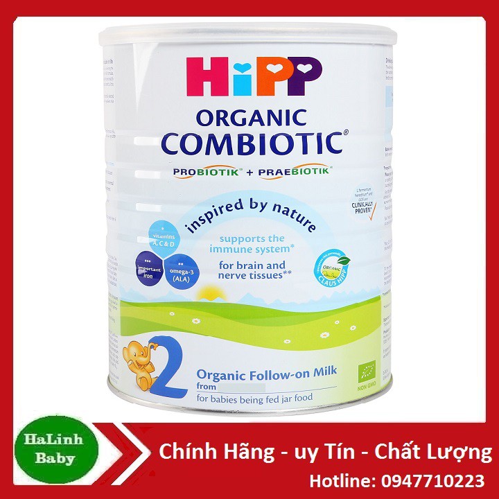 Sữa Hipp Đủ Só 1,2,3,4 Combiotic Hộp 350g/800g ( Date 2022 )