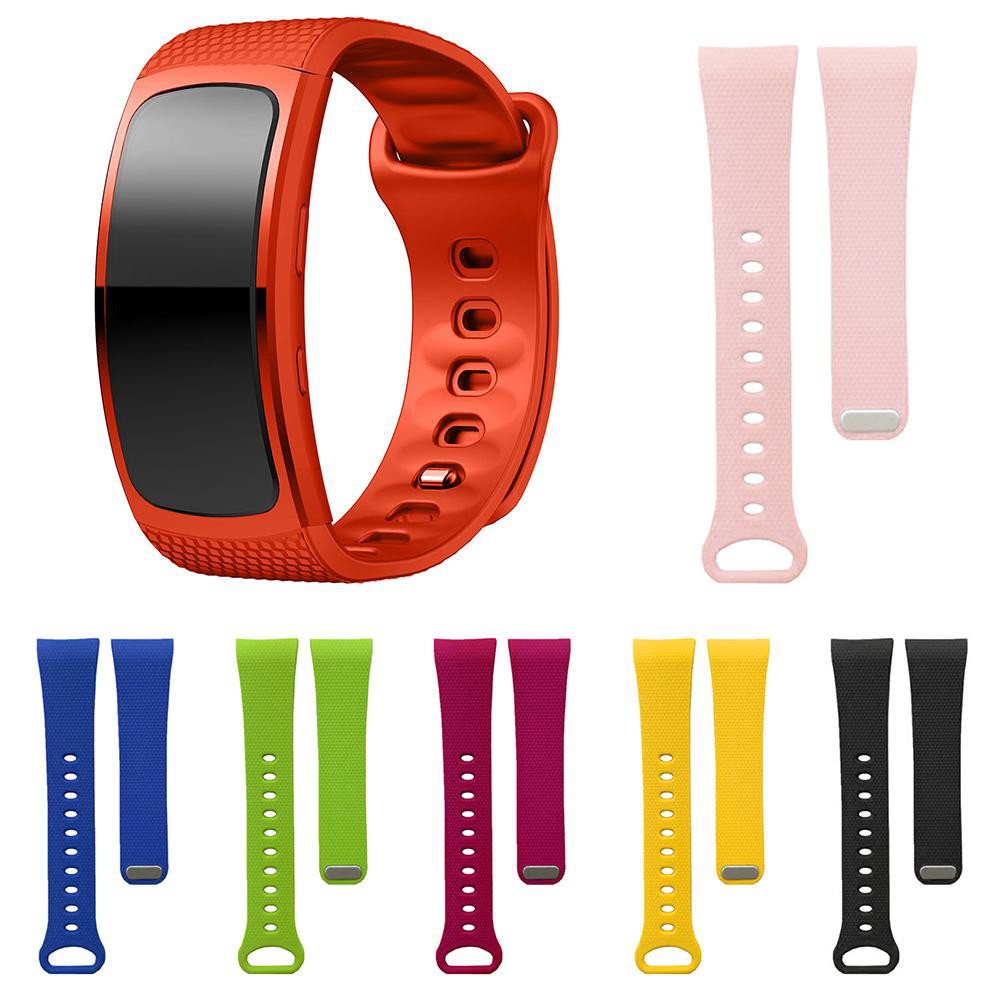 Dây Đeo Silicone Cho Đồng Hồ Thông Minh Samsung Gear Fit2 Sm-R360 S