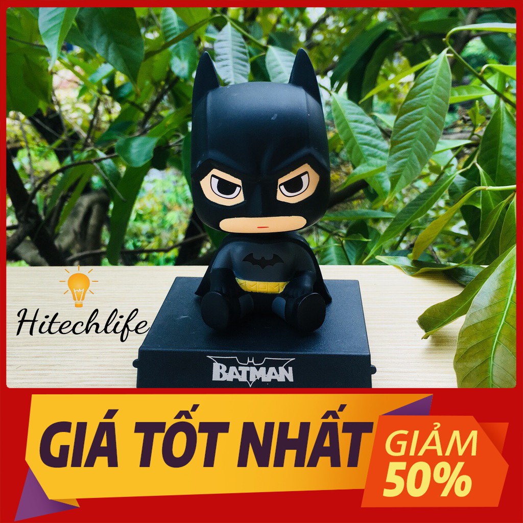 Giá Đỡ Điện Thoại Hitechlife Trang Trí Xe Hơi Batman Superman Trang Trí Taplo Ô Tô, Bàn Làm Việc, Bàn Học Dễ Thương