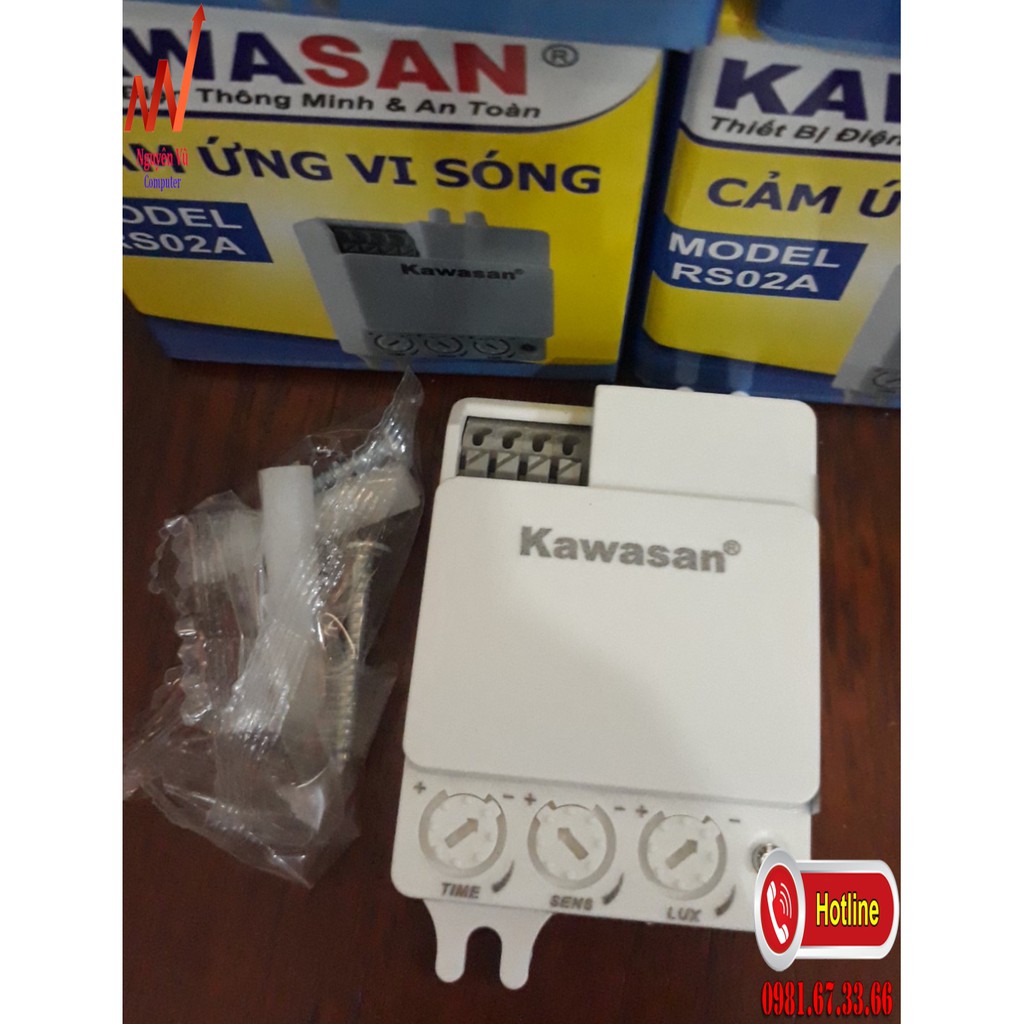 Công tắc cảm ứng vi sóng kawa RS02A / RS02D [NEW]