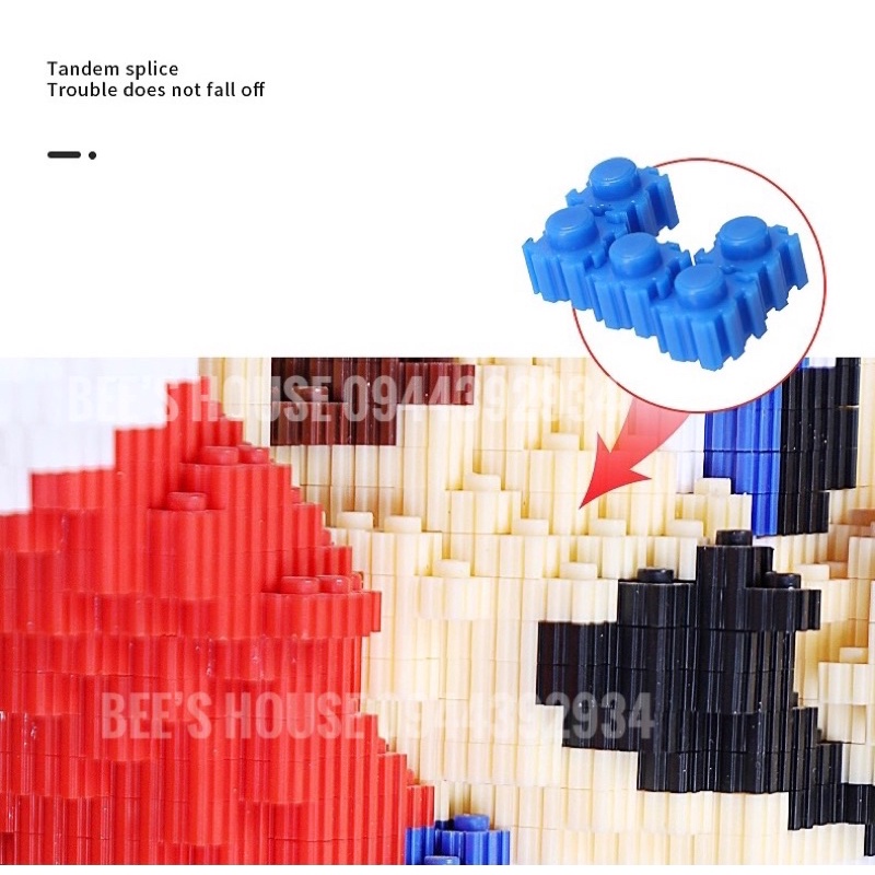 Đồ chơi lắp ráp nano block 3d xếp hình siêu nhân người sắt người nhện quà tặng sinh nhật lắp ghép đồ decor