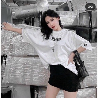 áo thun nam nữ họa tiết (HADES )freesize hàng chuẩn loại cao cấp
