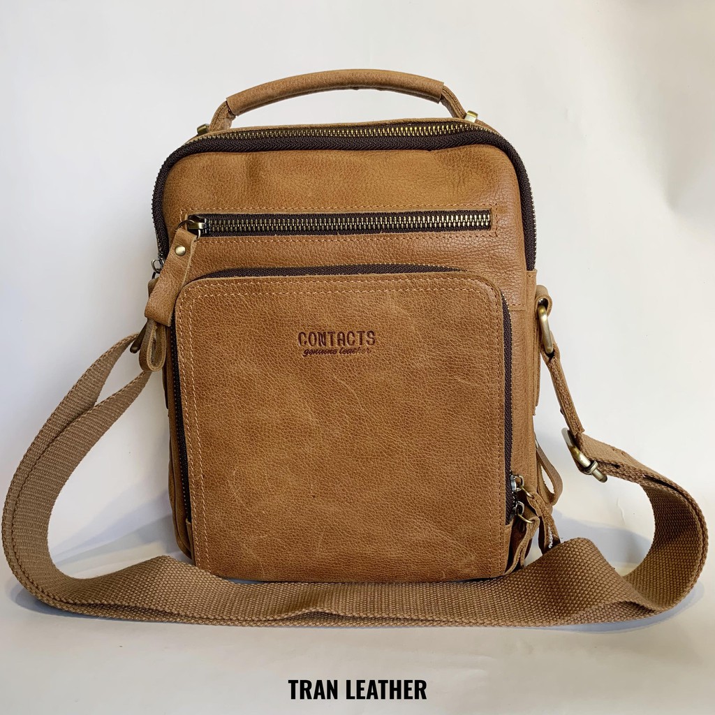 Túi Đeo Chéo Da Bò TL10 - TRAN LEATHER