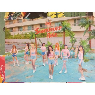 Dia offical poster Summer Ade kèm đồ đựng.