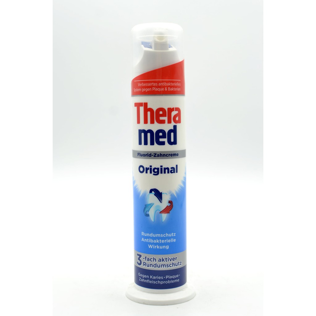 Kem đánh răng THERAMED trắng răng, thơm miệng, nội địa Châu Âu, GGEU