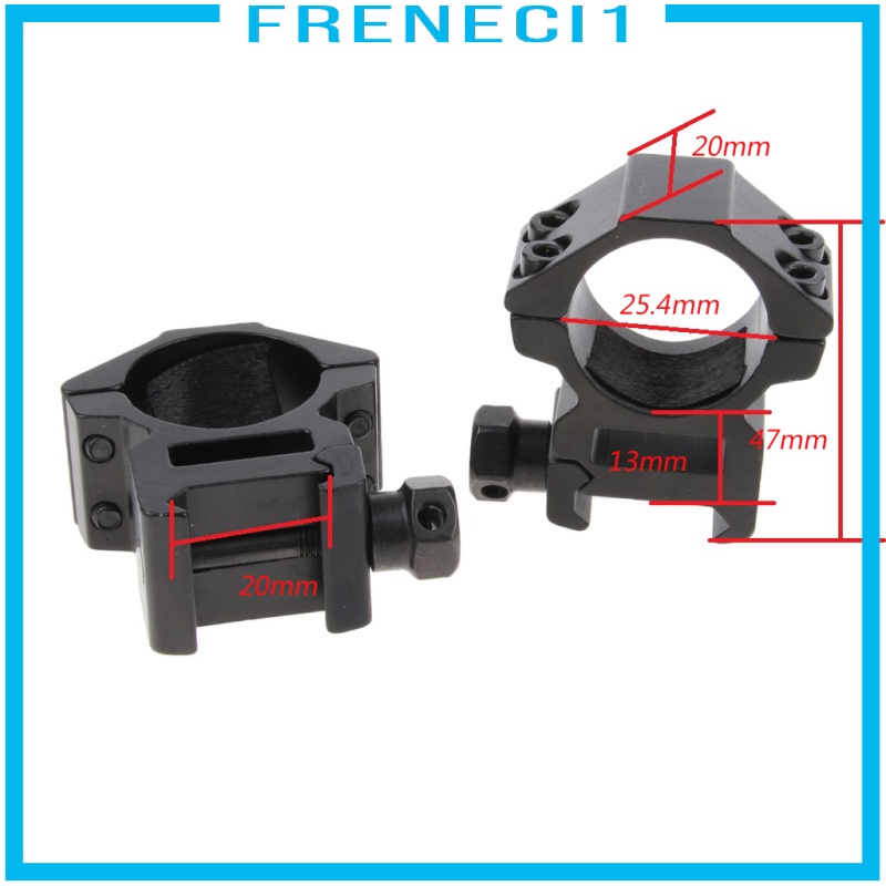 Giá Đỡ Ống Ngắm Freneci1 25.4mm Tháo Lắp Nhanh Cho Thanh Trượt 20mm