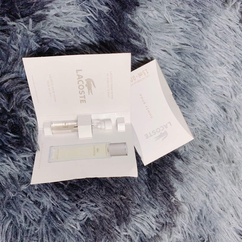 Mẫu thử vial Lacoste Pour Femme Style On Skin 1ml