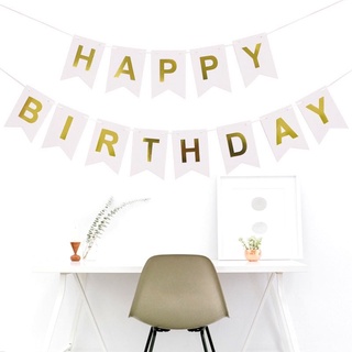 Cờ đuôi cá HAPPY BIRTHDAY (sỉ 100b - 9k)