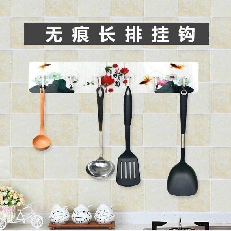 Bộ 6 móc dán tường 3D siêu dính