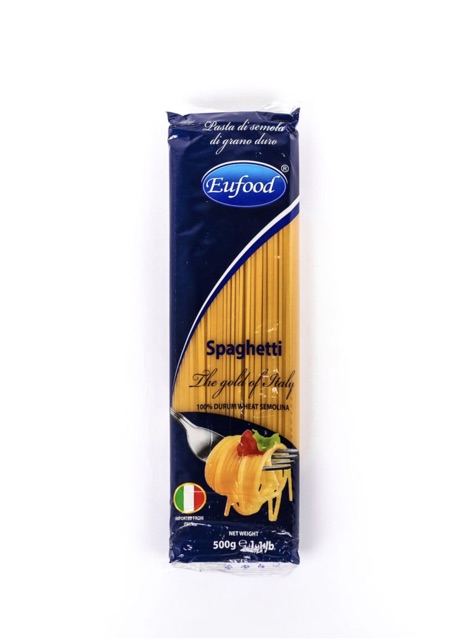 Mỳ Ý Spaghetti 500gr - Nhập khẩu Ý, công ty EU Food VN