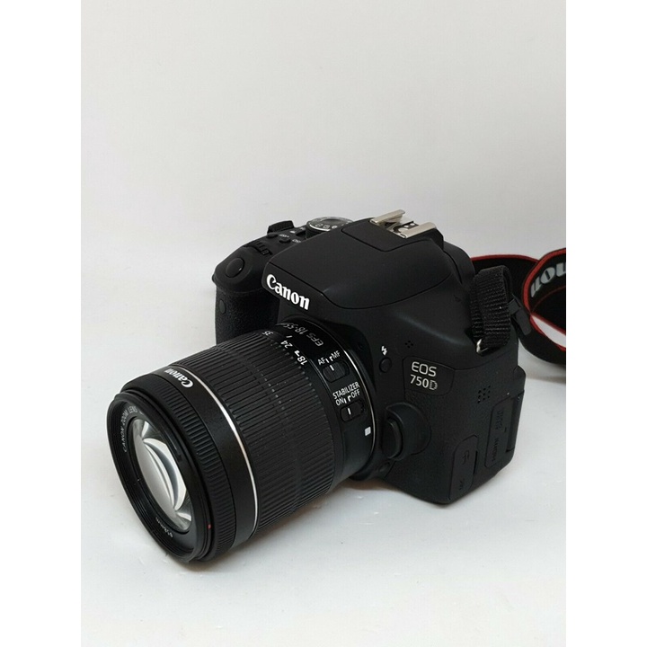 Máy ảnh Canon 750D và Kit 18-55 STM - Tường Duy Digital