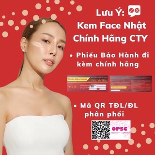 CHÍNH HÃNG KEM FACE NHẬT HOA ANH ĐÀO 10 TÁC DỤNG