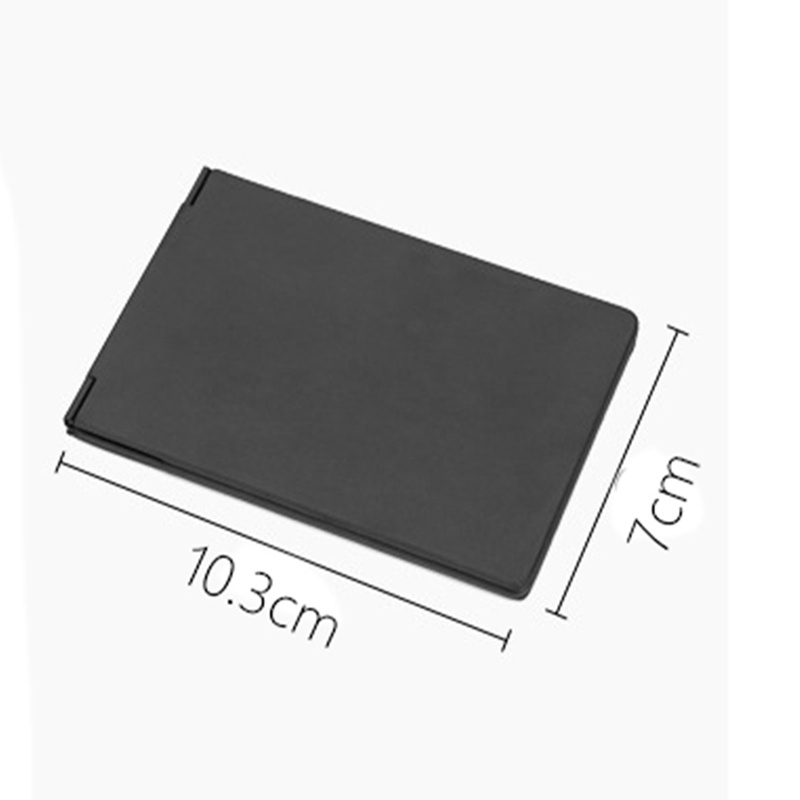 Ví Đựng Bằng Lái Xe / Thẻ ID Bằng Kim Loại Siêu Mỏng Màu Đen