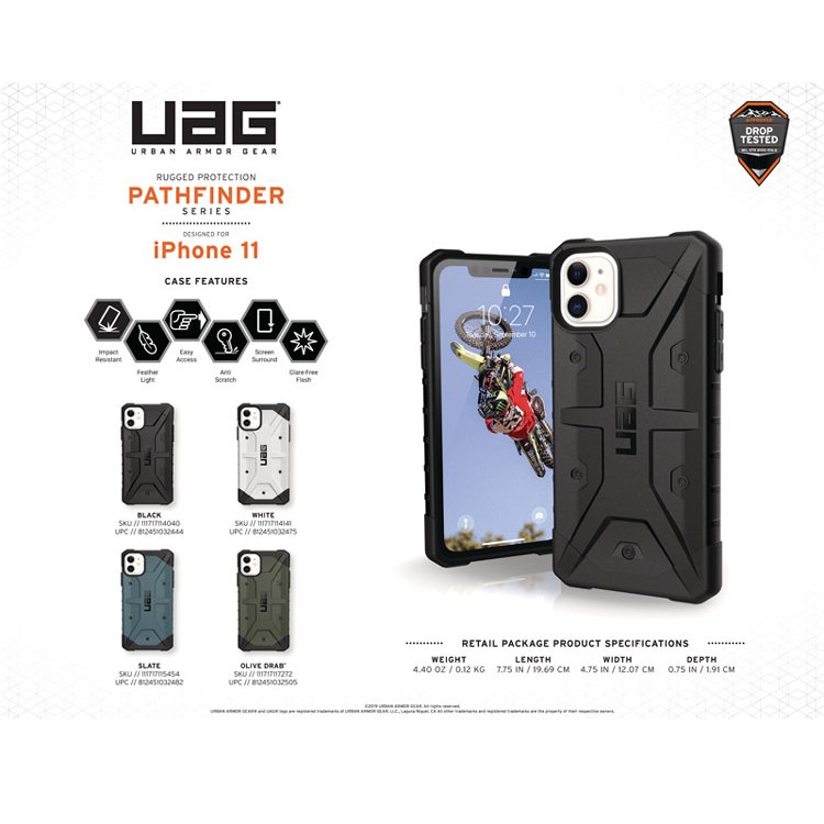 Ốp UAG iPhone 11 - Hàng Chính Hãng