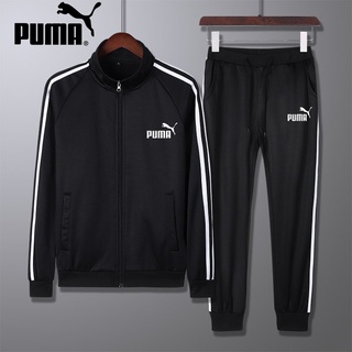 Bộ Đồ Thể Thao Puma Áo Khoác Gió + Quần Dài Chất Lượng Cao Cho Nam Và Nữ